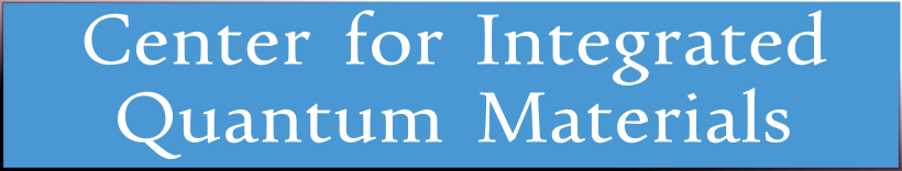Center for Integrated Quantum Materials section header