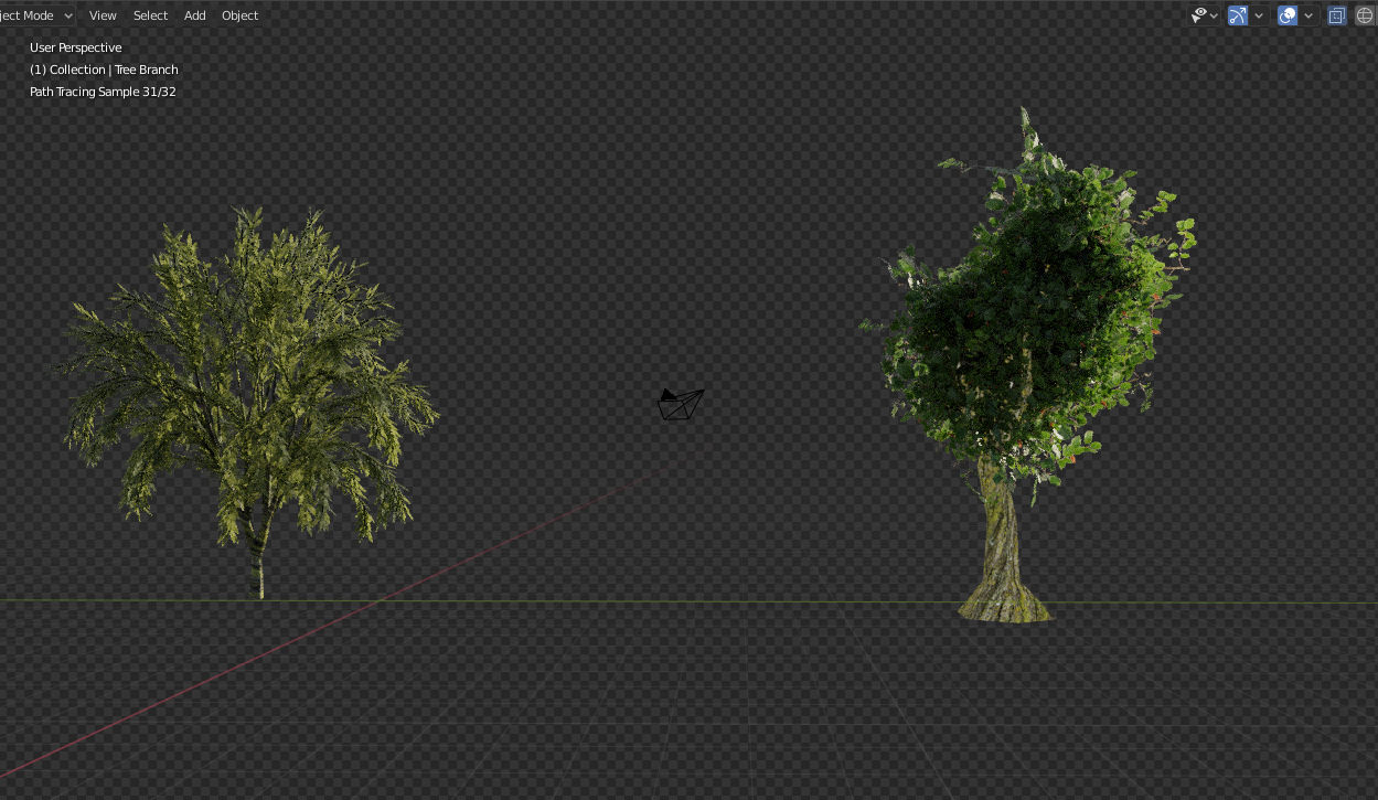 Realistic Mountains - Tree Models