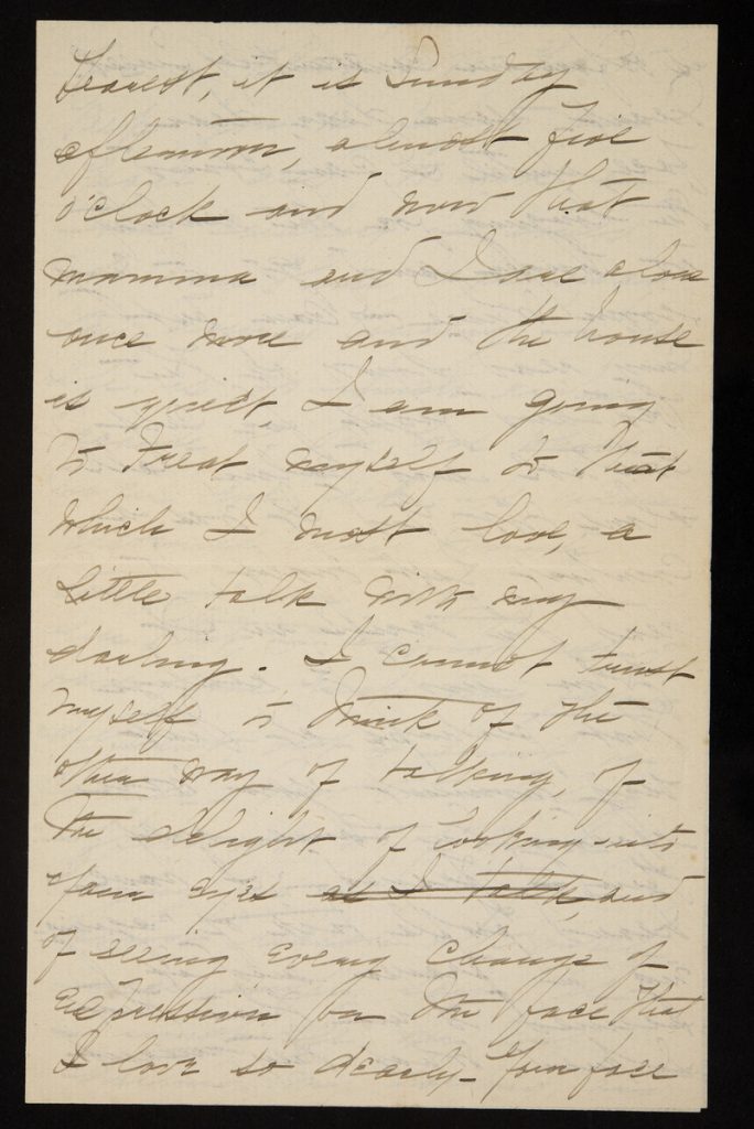 Letter from Woolley to Marks, July 9, 1900