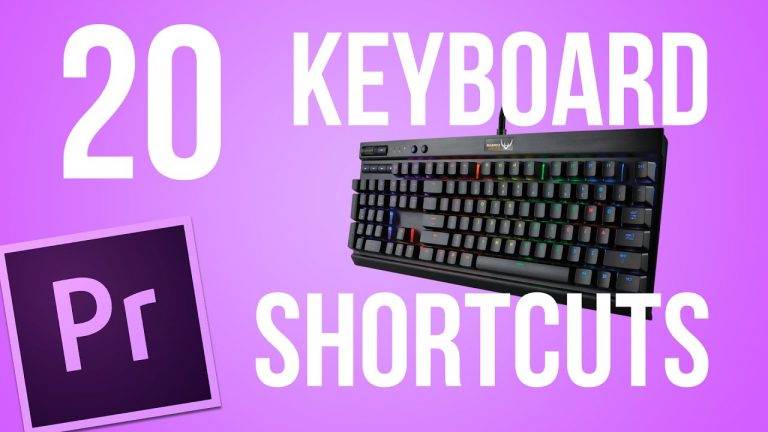 adobe premiere keyboard shortcut for paste attributes