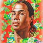 Michael Borges Study, Kehinde Wiley, 2008