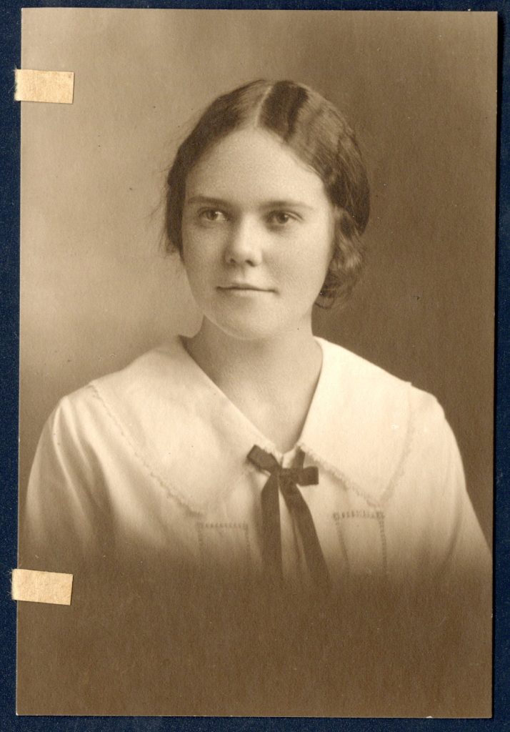 Black and white headshot of Margaret Chapman